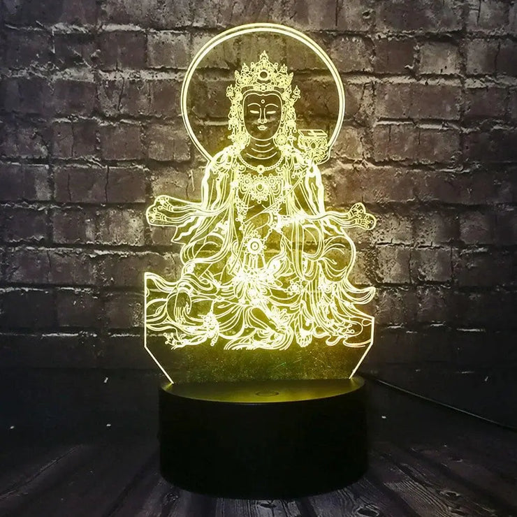 Lampe 3D <br> Bouddha ecomboutique124