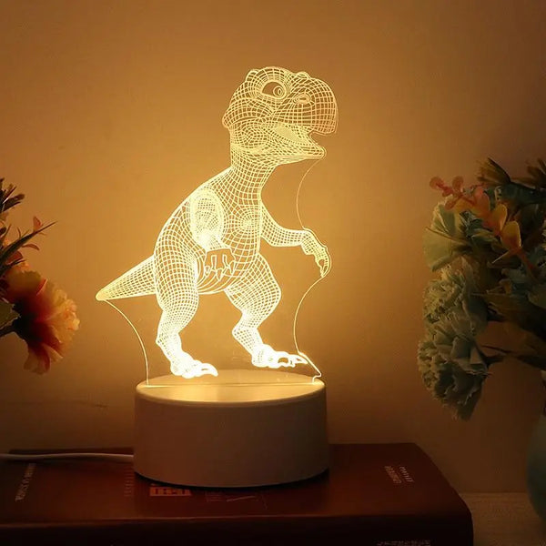 Lampe 3D <br> Dinosaure ecomboutique124