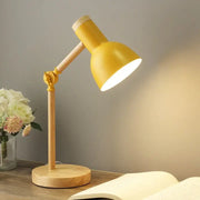 Lampe de Bureau Design Scandinave Jaune