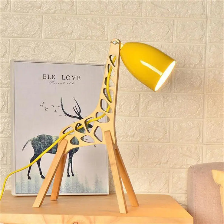 Lampe Girafe Jaune