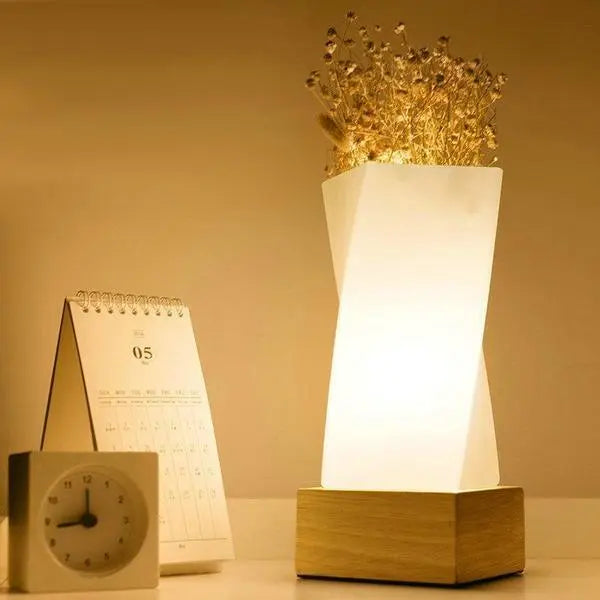 Lampe de Chevet Bois <br> Socle Design ecomboutique124