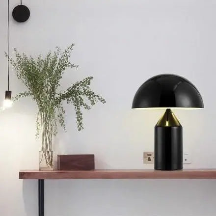 Lampe Design Champignon Noir