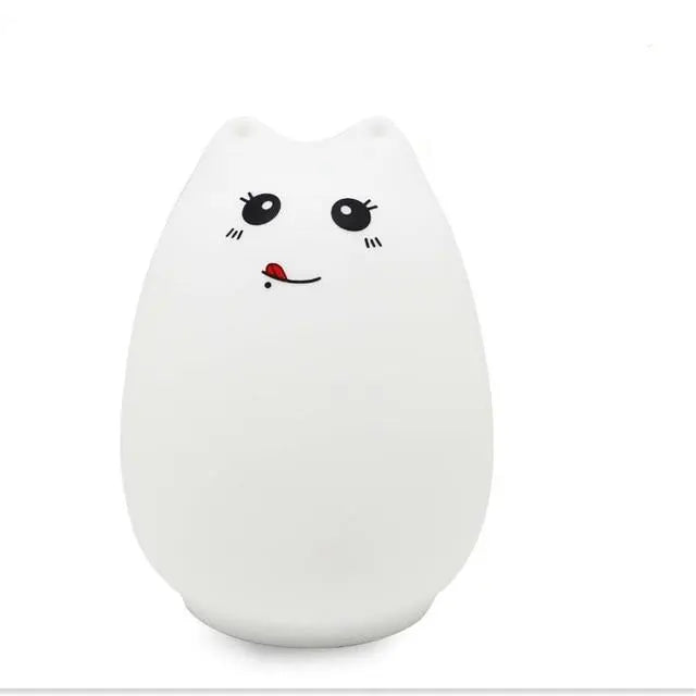 Veilleuses Chats Silicone